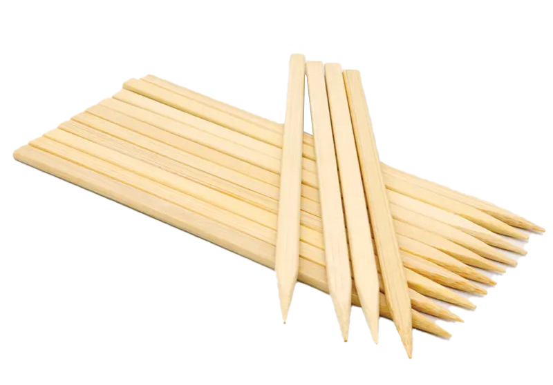 Bambusové špejle na grilování 24ks, 30cm (100set/krt)