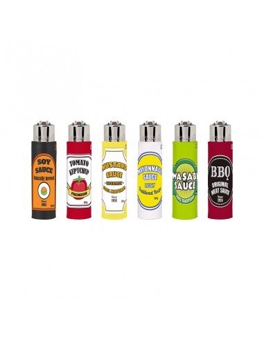 Zapalovač CLIPPER PopC - Sauces (30ks/bal)