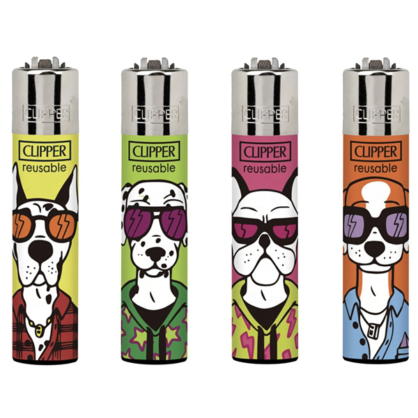 Zapalovač CLIPPER - Fashion Pals (24ks/bal)