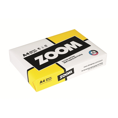 Kopírovací papír ZOOM A4 210x297mm 80g 500ks/bal bílý (5bal/krt) 240/pal