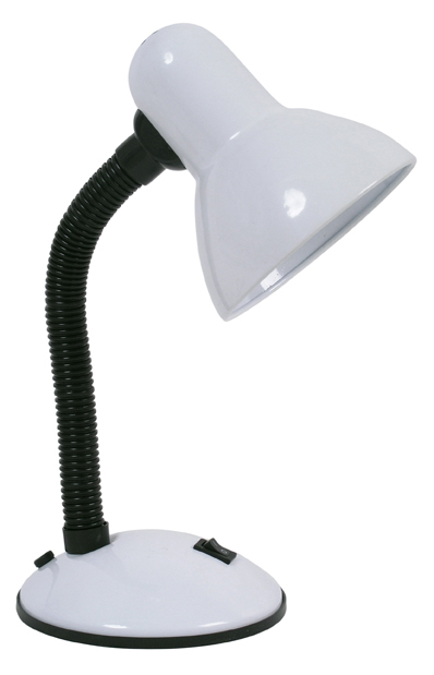 Lampa stolní BOND E27,60W bílá