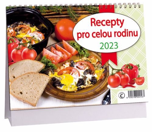 Stolní kalendář 2023 ARIA C - Recepty pro celou rodinu (10/bal)