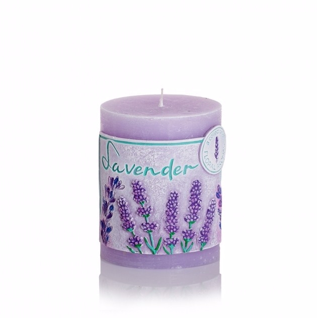 Bartek Svíčka slupek 70x90 Lavender (12ks/krt)