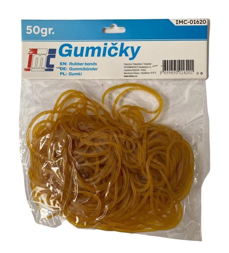 Gumičky 50gr (12sad/bal)(300ks/krt)