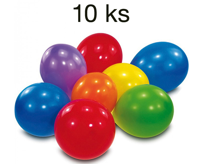 Nafukovací balónky 10ks (50ks/krt)