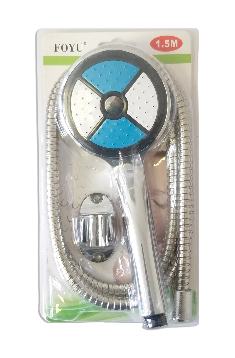 Sprchová růžice + hadice 1,5M (36set/krt)