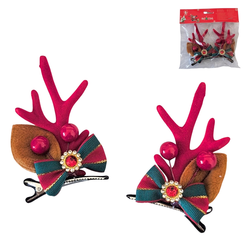 Kẹp tóc giáng sinh