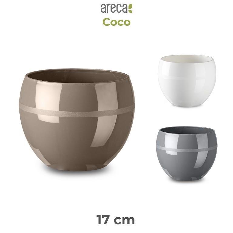 Plastic Forte Květináč Coco 17cm SURTIDO FUTURE (8ks/bal)