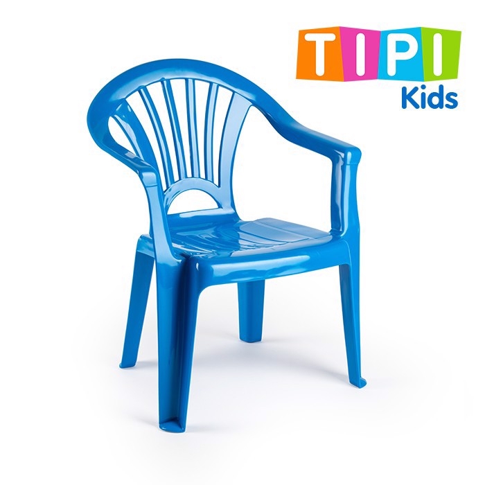 Plastic Forte Dětská židle TIPI Tmavě modrá