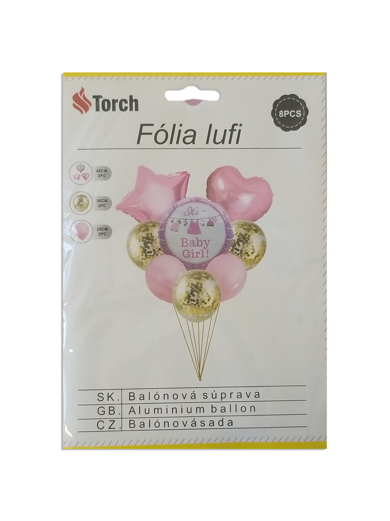 Sada Nafukovací balónky (12sada/bal)