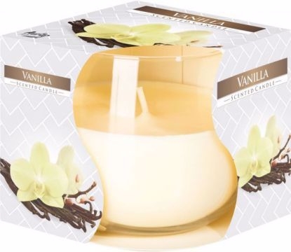 Svíčka ve skle Bispol Vanilla (6ks/bal)