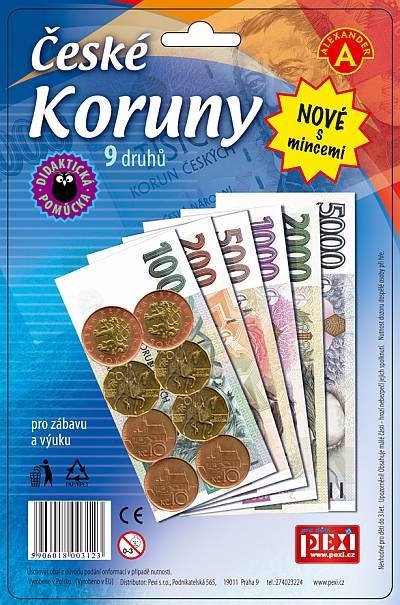 České koruny (20ks/krt)