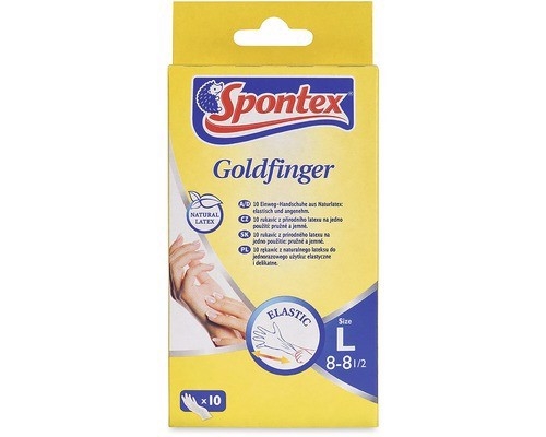 Rukavice latex Goldfinger L (20bal/krt)