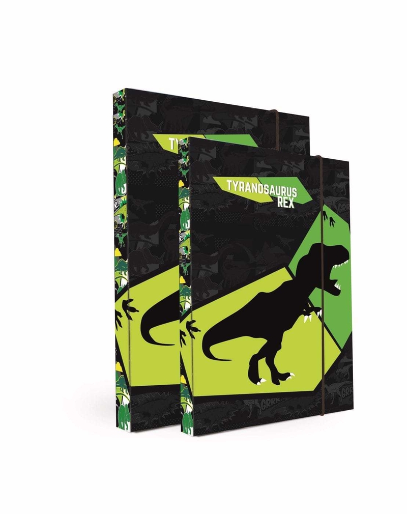 Desky na sešity set A4+A5 T-rex