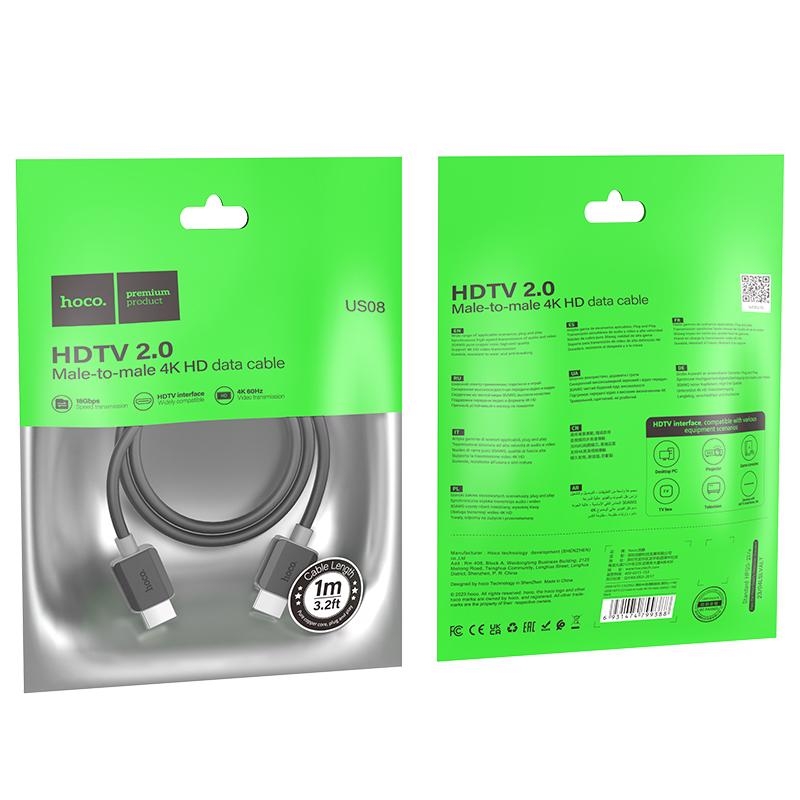 HDTV 2.0 4K HDMI Kabel 1m (240ks/krt)
