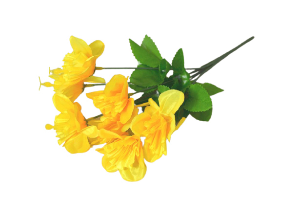 Narcis 7 květů 29cm žlutý 2ks