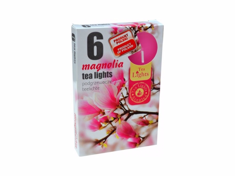Admit Čajové svíčky 6ks Magnolia (15set/bal, 45set/krt)