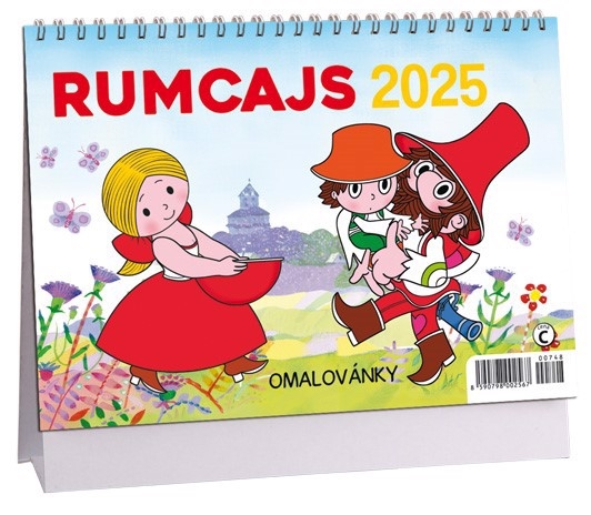 Stolní kalendář 2025 ARIA C 230×160mm - Rumcajs (10/bal)