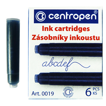 Inkoustový zásobník CENTROPEN (10sad/bal) 100/krt