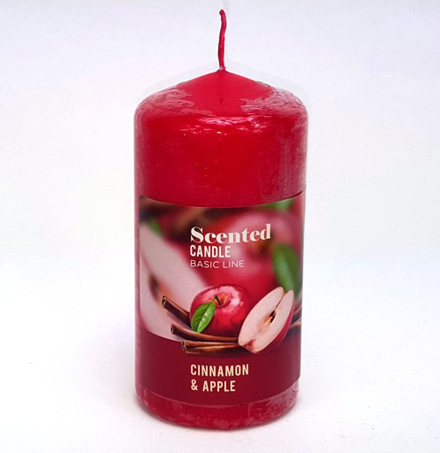 Bartek Svíčka slupek 60x120 Basic Cinnamon & Apple (12ks/krt)