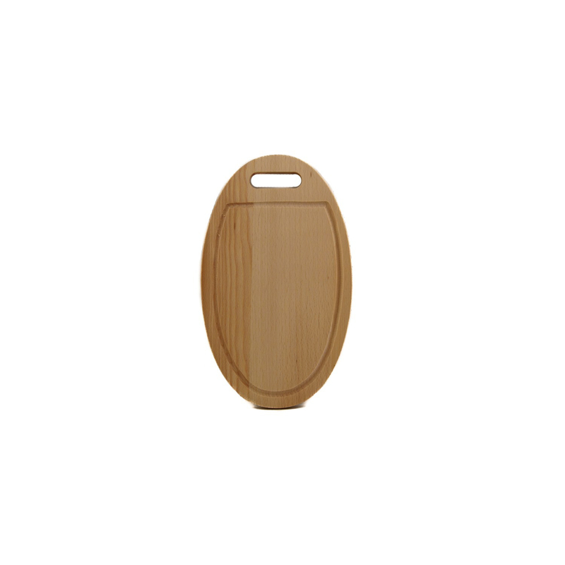 Krájecí deska dřevěná ovál malá 30x18cm (10ks/bal)