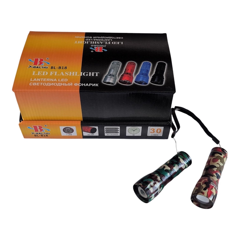 Baterka 1LED (24/bal 480/krt)