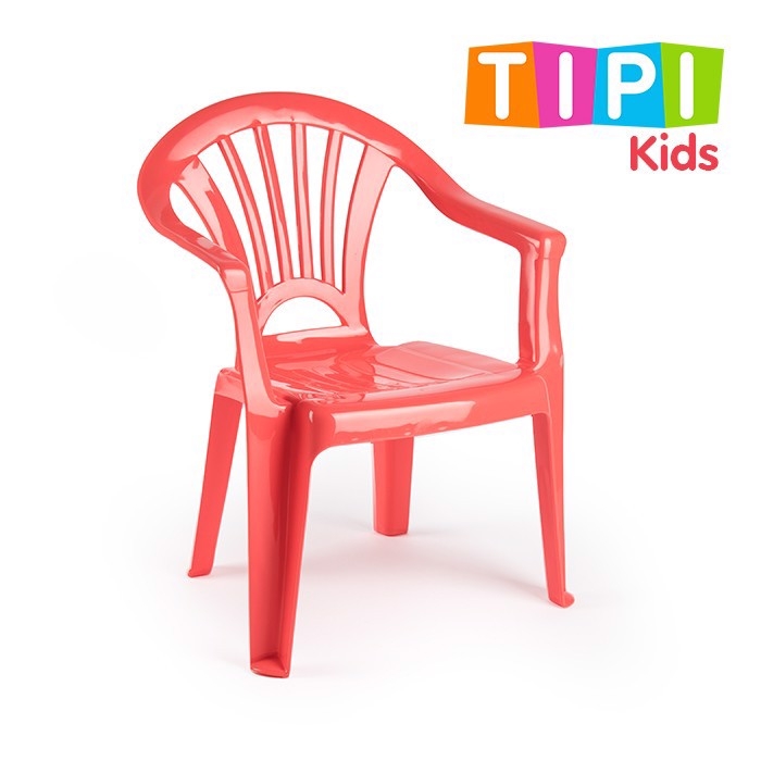 Plastic Forte Dětská židle TIPI Lososová