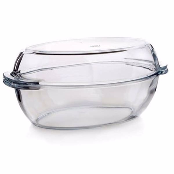 Pekáč skl. oválný 4,15L