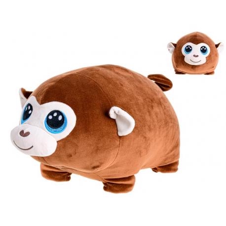 Opice plyšová 18cm spandex 0m+ v sáčku