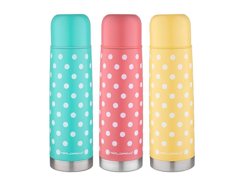 Florina termoska  nerezový dots 500ml (6ks/bal)