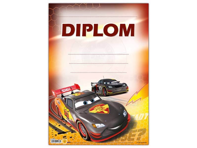 Dětský diplom A4 MFP Disney (Cars)(25ks/bal)