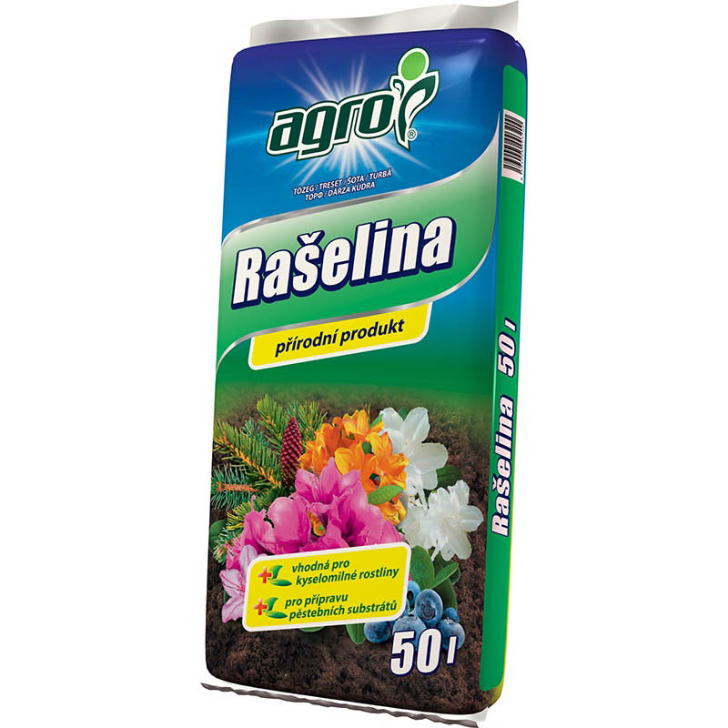 AGRO Rašelina 50L (51ks/bal)