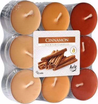 Bispol Vonné svíčka 18ks Cinnamon (6set/bal)