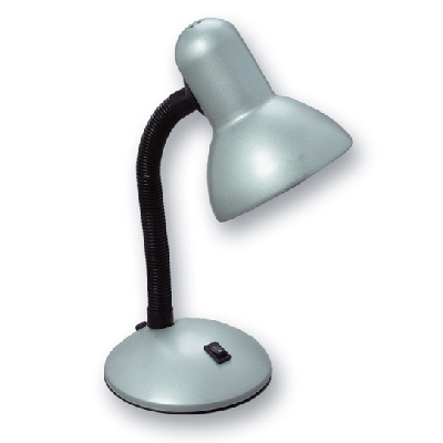 Lampa stolní BOND E27,60W stříbrná