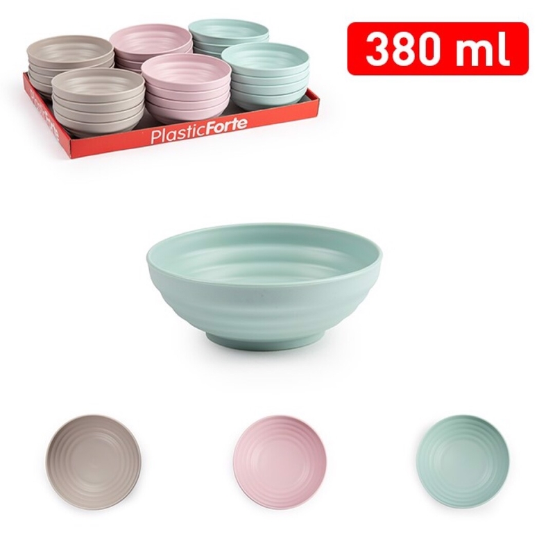 Plastic Forte Plastová Miska 380ml(24ks/bal)