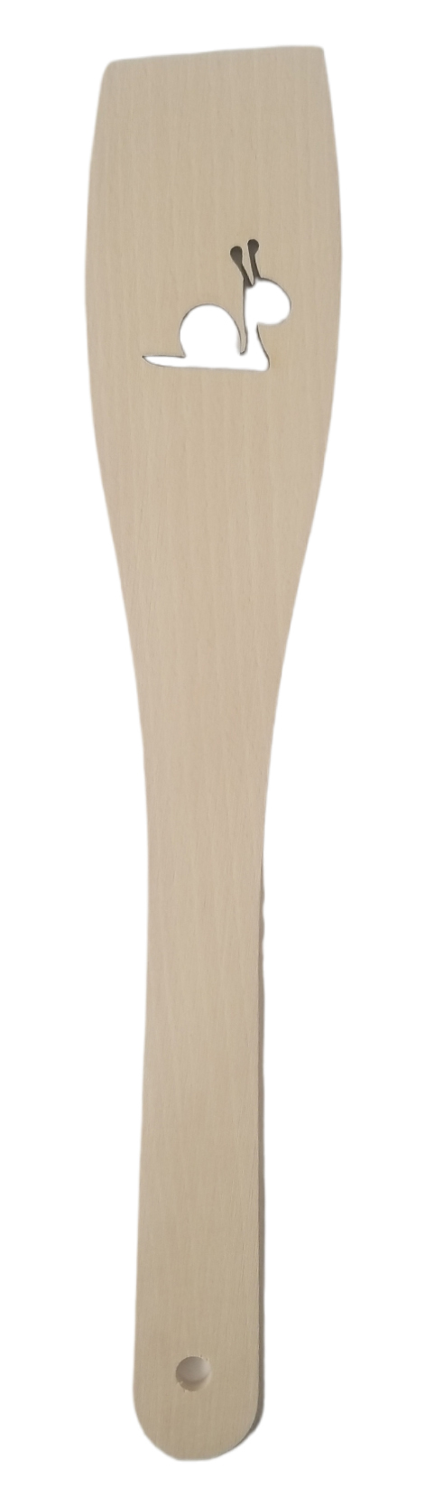 Obracečka dřevěná s motivem 30x6cm - Šnek (12ks/bal)