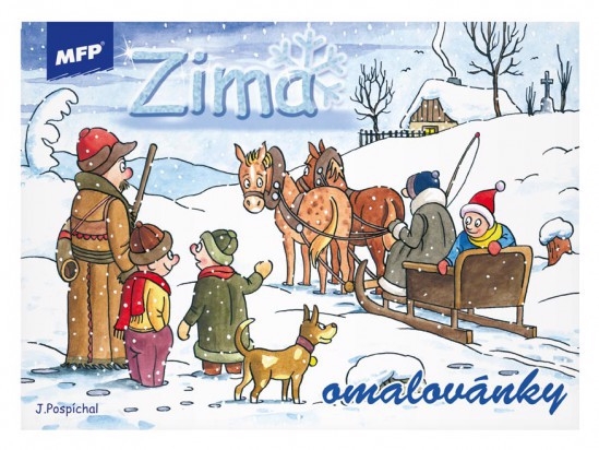 Omalovánky MFP Zima (50ks/bal)