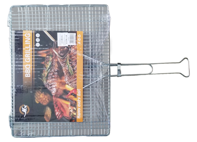Rošt gril. hranatý BBQ 39x29cm (24ks/krt)