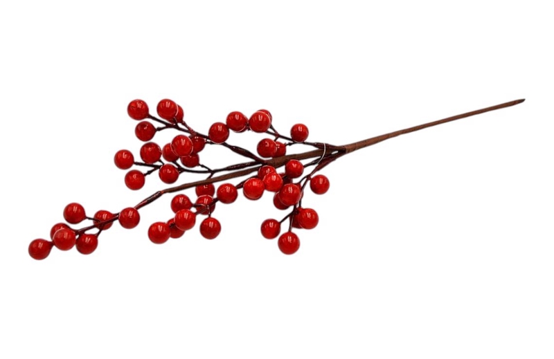 Cành quả đỏ 40cm