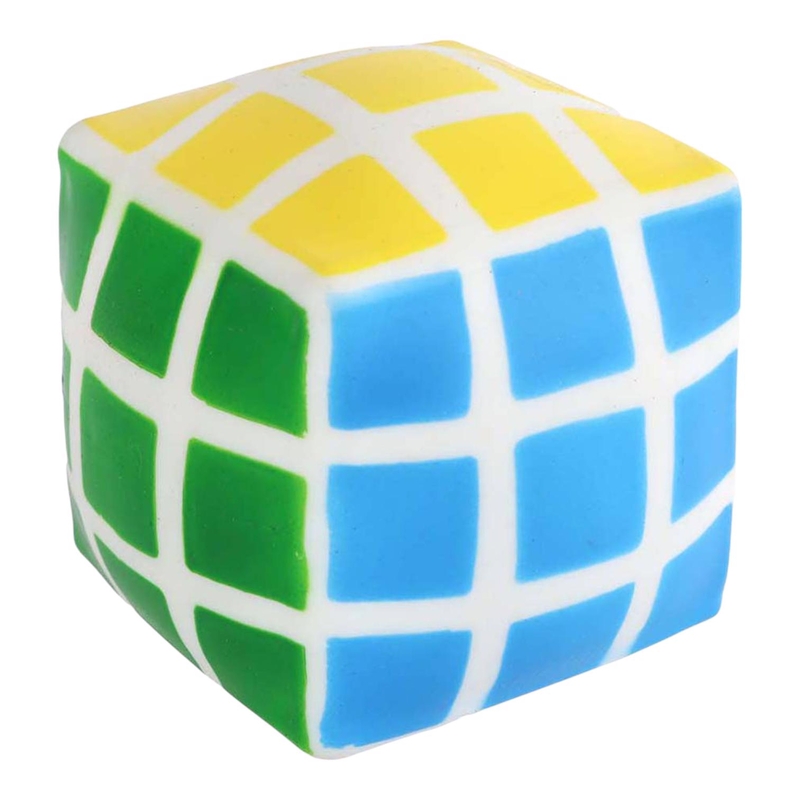 Bóng bóp rubik 6cm