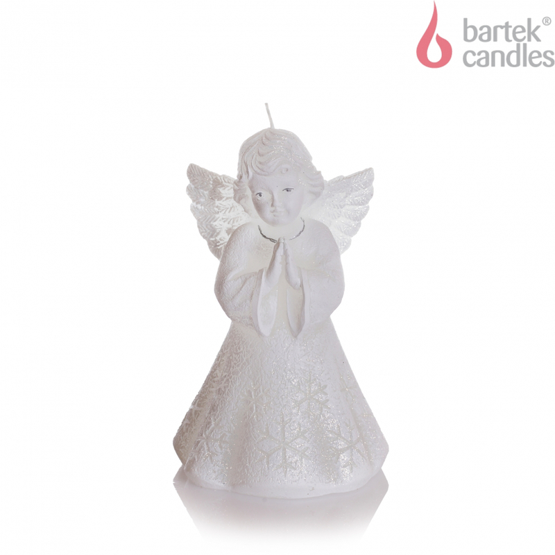 Bartek Svíčka figurka 290g 150 Christmas Angel bílá (12ks/krt)