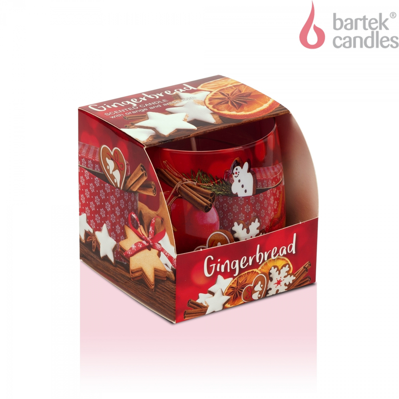 Bartek Svíčka sklo 100g Gingerbread (12ks/bal)