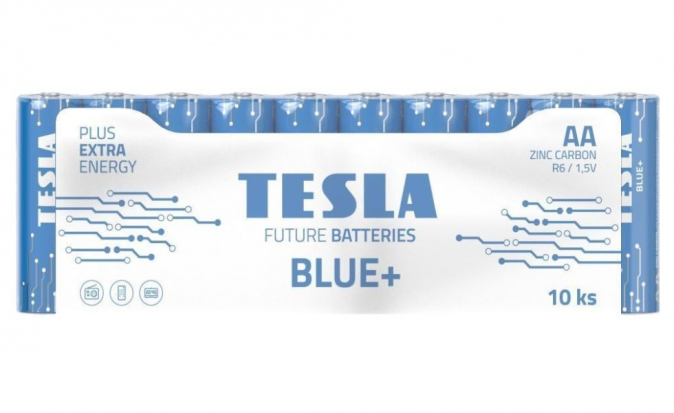TESLA BATTERIES AA BLUE+ 10 MULTIPACK ( R06 / SHRINK 10 PCS )
