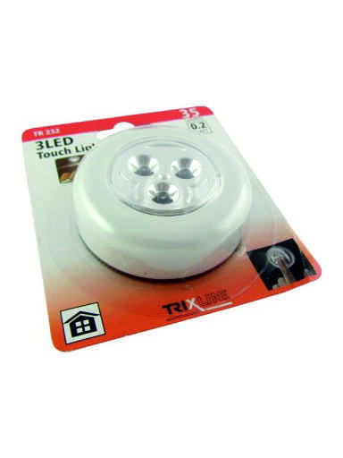 BC TR 232 3LED Dotykové světlo 68x68x20mm White (6ks/bal)