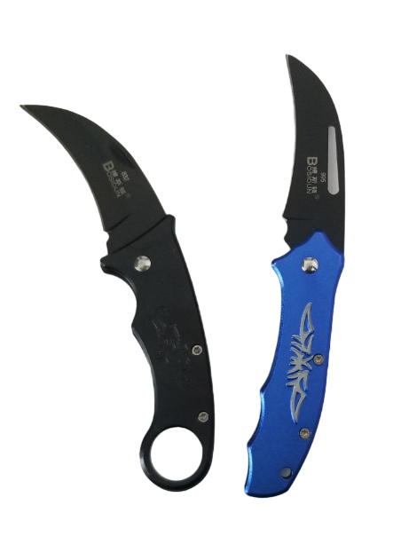 Skládací nůž karambit z nerezové oceli 15cm