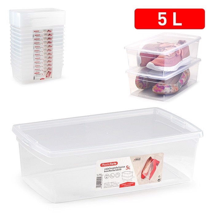 Plastic Forte Box plast na boty 5l (12/bal)