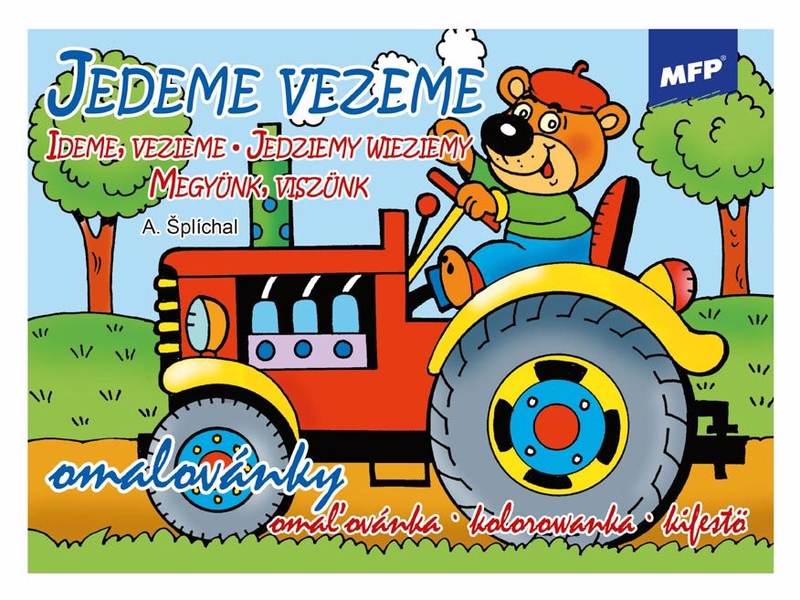 Omalovánky MFP Jedeme vezeme A5 