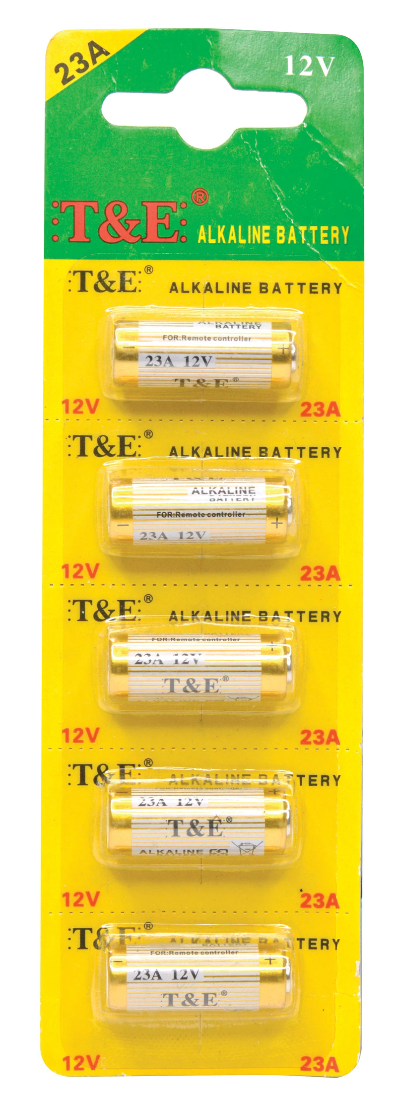 Baterie 23A 5ks (20set/bal, 400set/krt)