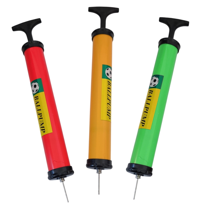 Pumpa na balónky plast 27cm barevný (12ks/bal)