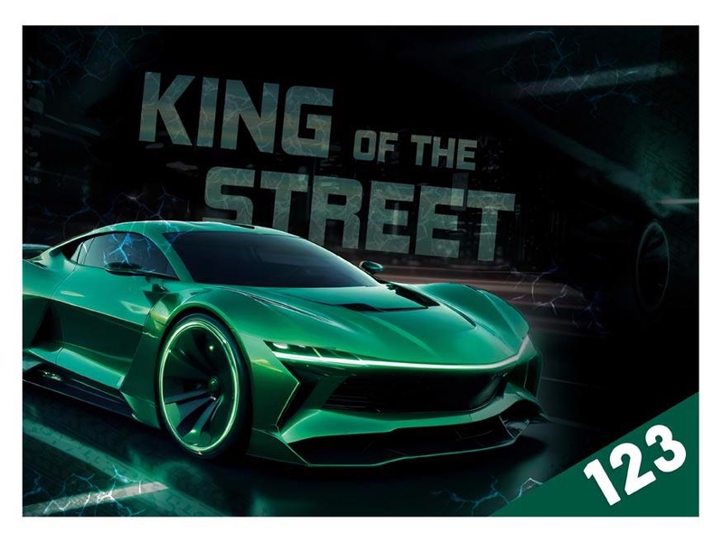 Desky na číslice King of Street